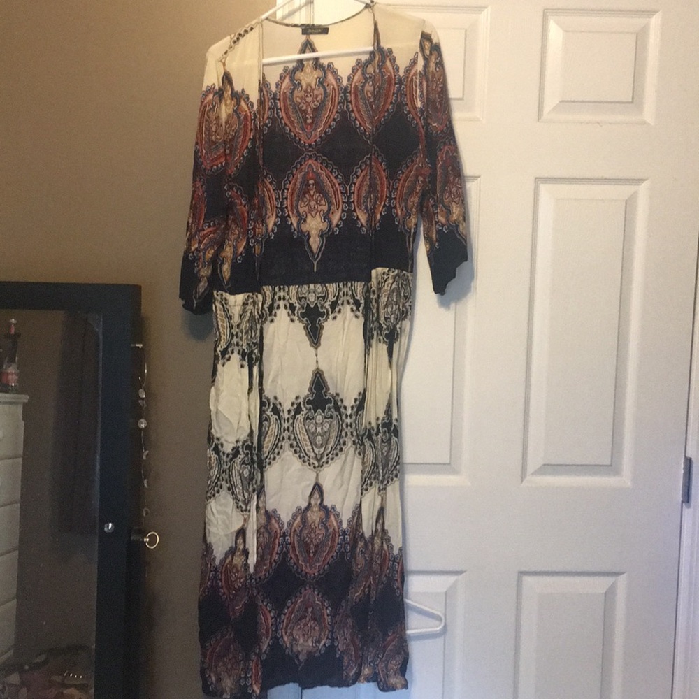 Janice maxi kimono